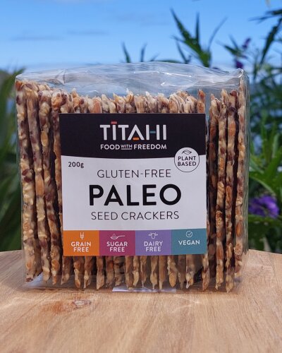 Paleo Seed Crackers